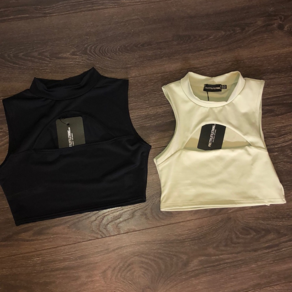 cut out sports crop top